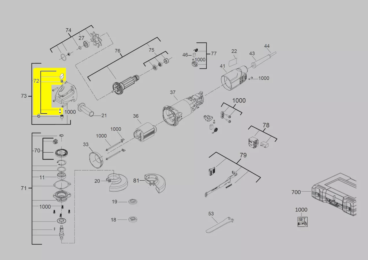 dispositif blocage axe réf. 4931453645 AEG